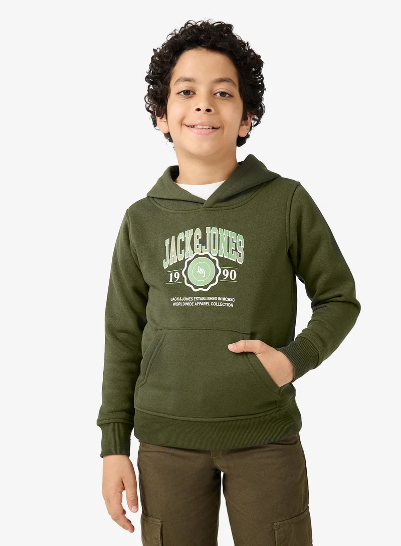 Jack & Jones Junior Kids Jjmako Sweat Hood